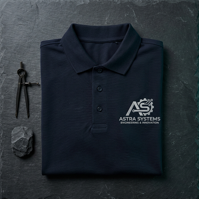 Custom embroidered polo